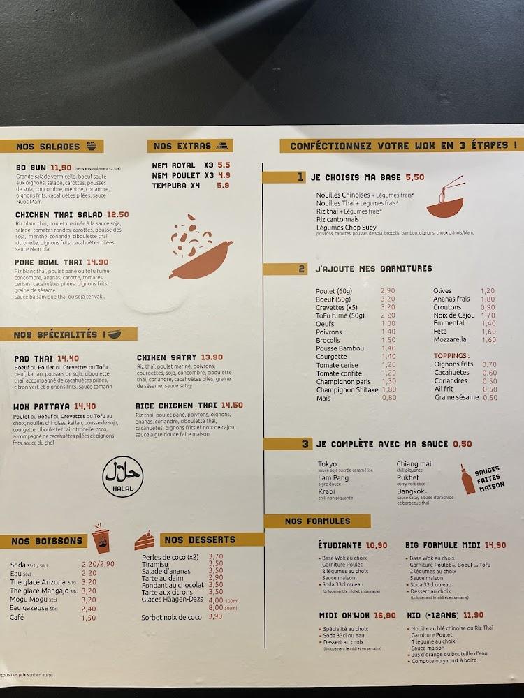 OH'WOK - Menu Image 1